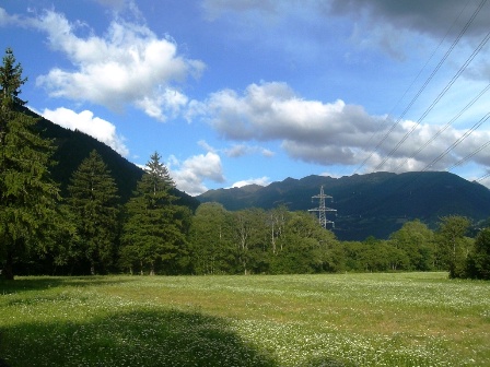 Blick Richtung Reißeckgruppe