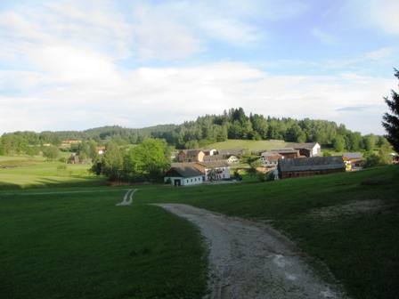 Der Blick zurück nach Wachtberg