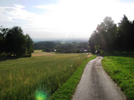 Fernblick Richtung Schroffen