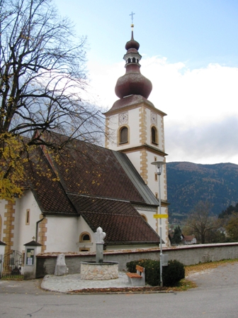 Die Pfarrkirche 'Heiliger Nikolaus' von Afritz am See