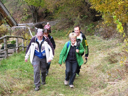 Gute Laune bei Max, Sylvia und Walter