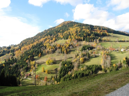 Blick hinber auf Tassach