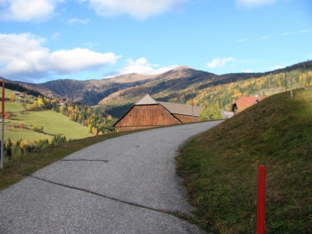 Blick zum Wllaner Nock