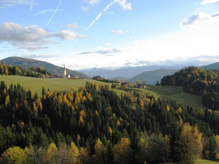 Der Blick hinber nach Oberwllan