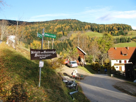 Der letzte Anstieg in Tassach...