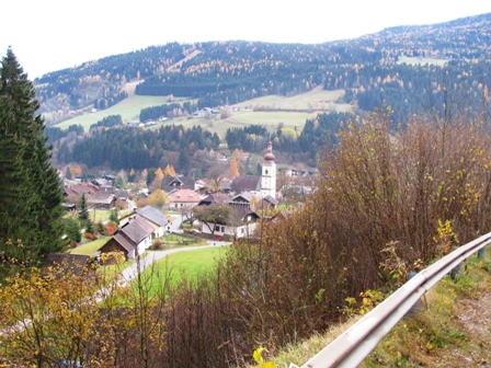 Afritz am See ist gleich wieder erreicht