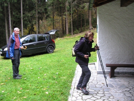 Franz Reiterer und Anneliese Semlitsch treffen bei der 2.K+L ein