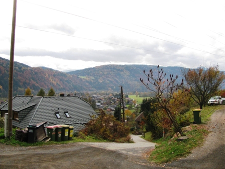 Blick von der Anhhe zurck nach Dbriach