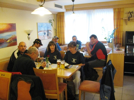 Die bestens gelaunten Finisher im Sporthotel Mirnock in Afritz am See