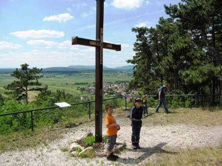 Kreuz am Aussichtsplateau
