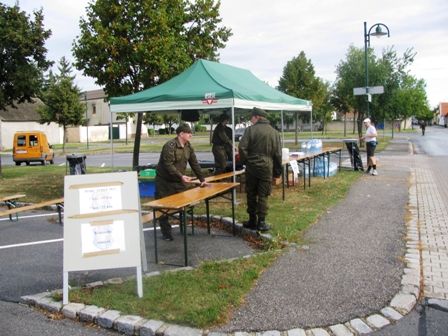 Die 1.K+L in Parndorf nach 7 km