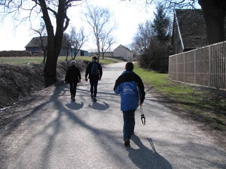 Flott gehts durch Leitzersdorf