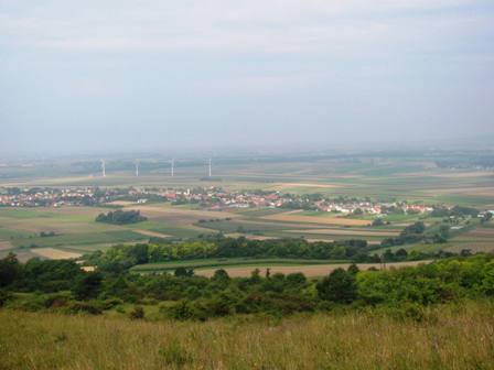 Der Ausblick vom Waschberg...