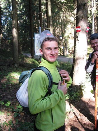 Zwerge - der Wald ist nicht genug! Akos Toth aus Ungarn, ein junger Nachwuchsmarathoni