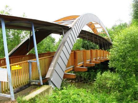 Der Millenium-Steg...