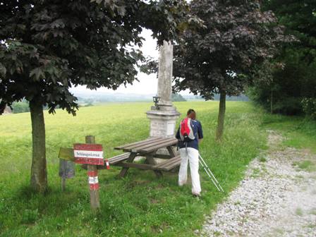 Der Rastplatz beim Schlangenkreuz