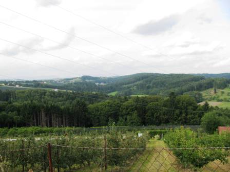 Blick bers Land Richtung Lanitzhhe