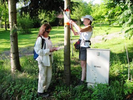 Sigi und Zirberl an der 2. SK in St.Martin an der Raab