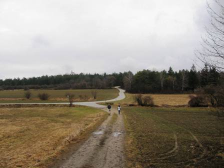 Harald und Sigi am Weg zum Michelberg