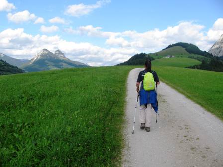 Gwhnlistein und Hechlstein (links) und Kulmberg (rechts) vom Zirberl