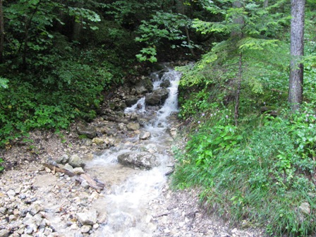 Schner Gebirgsbach im Anstieg zur Tauplitzalm