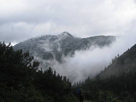 ...und die angeschneiten Berge