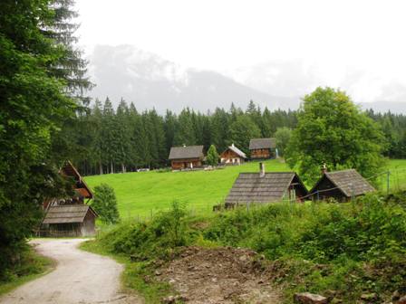 Blick ber die Alm