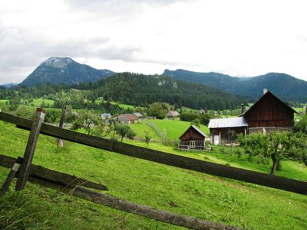Im kurzen Anstieg nach Obersdorf