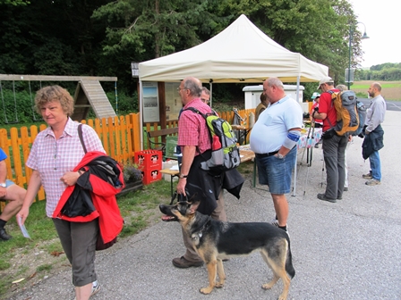 Wanderer an der 5.K+L in Rosental