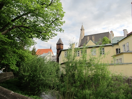 Blick Richtung Altstadt von Mdling