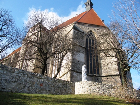 Blick zur Kirche St.Othmar