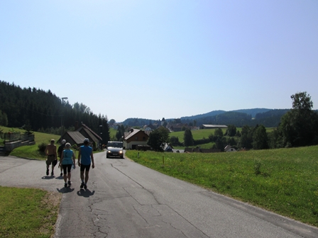 ...und schon ist Oberkirchen wieder in Sicht