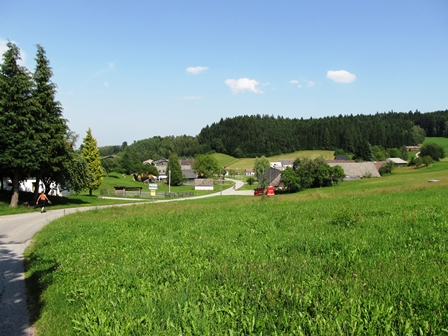 Der Blick zurck nach Wachtberg