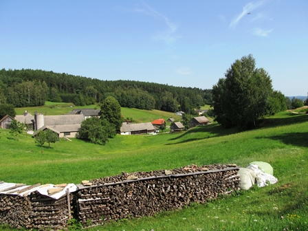 Blick nach Albern