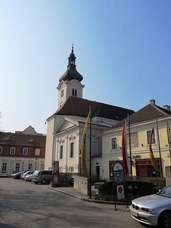 Die Kirche von Purkersdorf