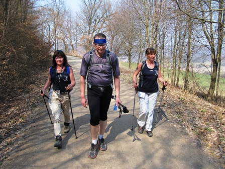 Sigi, Haribo und Zirberl genießen die folgenden etwas leichteren Kilometer Richtung Wienerhütte