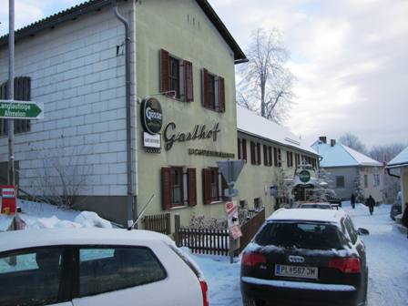 Start im Gasthaus Lichtenwallner in Altmelon