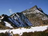 Blick auf Hochiss (2.299 m) - der hchste Gipfel im Rofangebirge