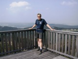 Helmut am Aussichtsturm Gblberg