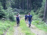 Auf herrlichen Waldwegen unterwegs
