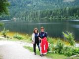 Sigi und Zirberl am densee